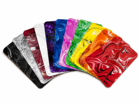 Oracle des couleurs — cartes sur fond blanc